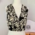 ZARA FLORAL HALTER CROPPED TOP