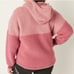 Victoria Secrets PINK Varsity Sherpa Half-Zip Pullover