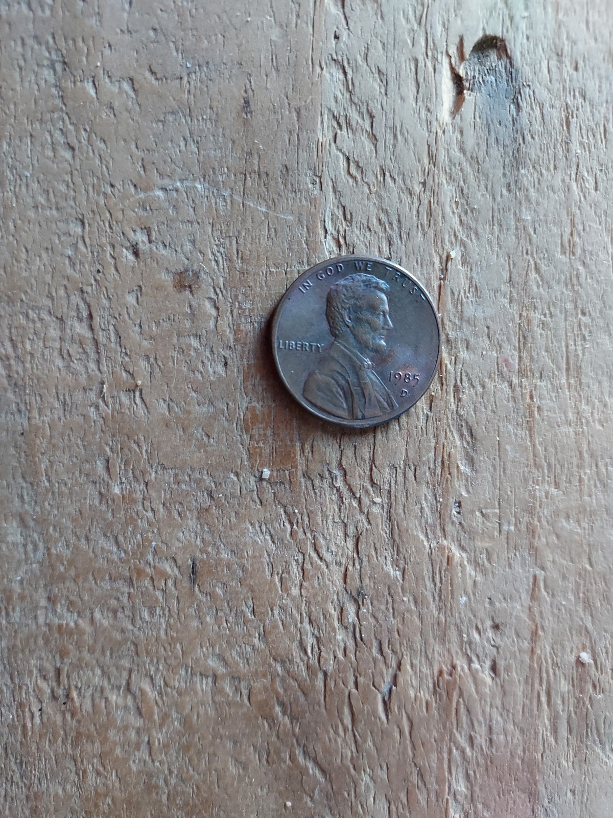 1985 d penny