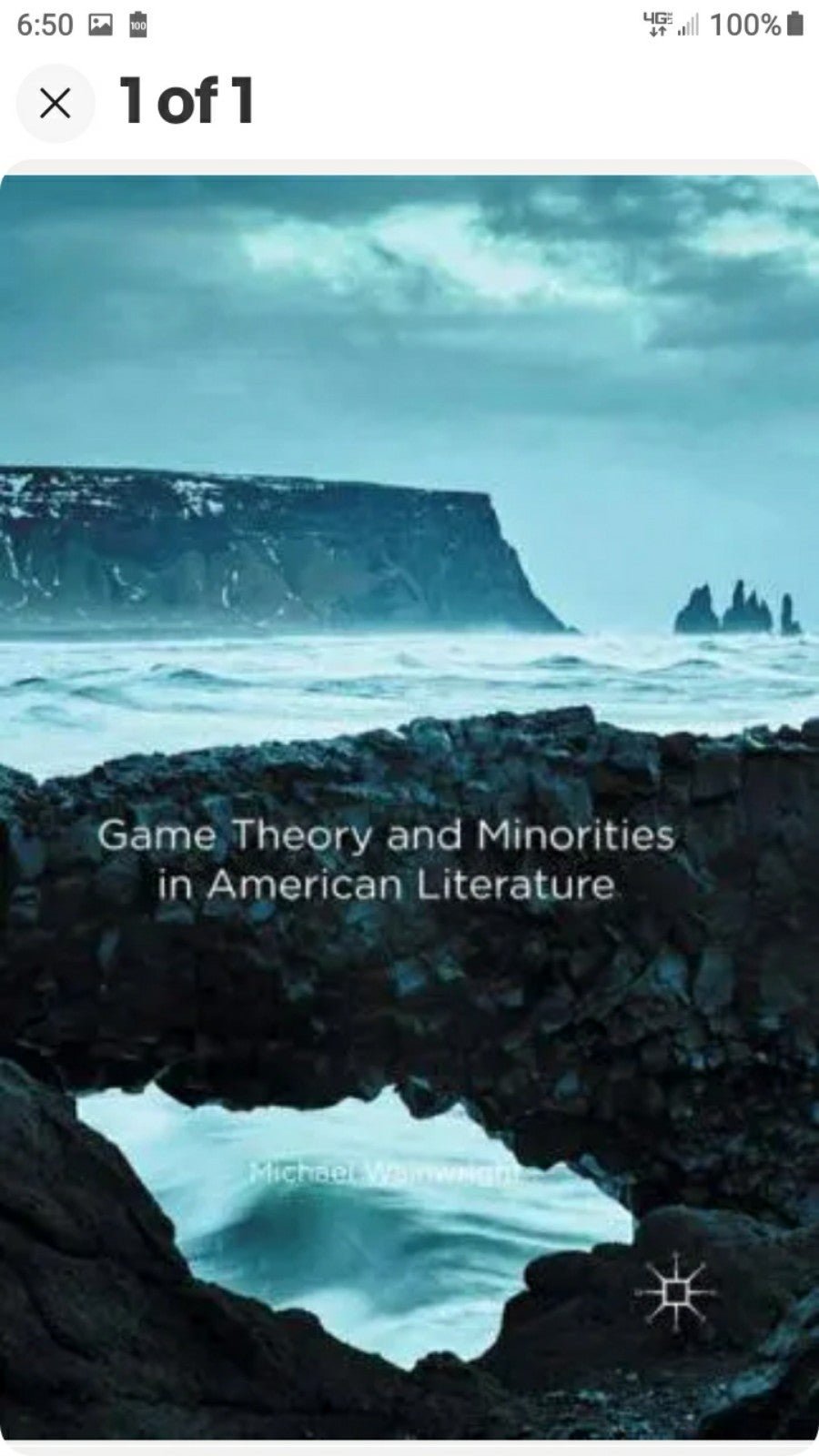 Game Theory And Minorities In American Literature.