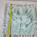 Cloud Island Elephant Lovey Security Blanket grey teal Baby Silky 14 x 14 2021