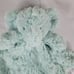 Cloud Island Elephant Lovey Security Blanket grey teal Baby Silky 14 x 14 2021