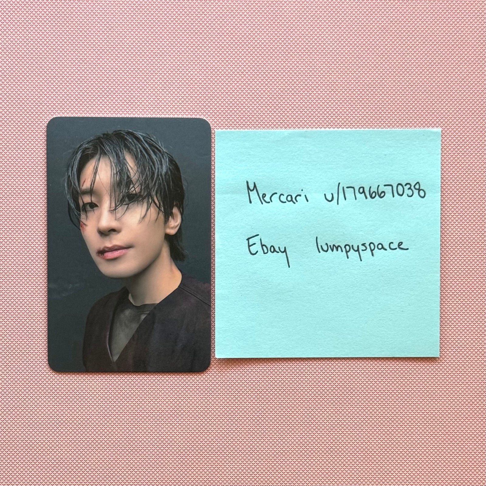 Seventeen Wonwoo 17 is Right Here Hellolive lucky draw photocard