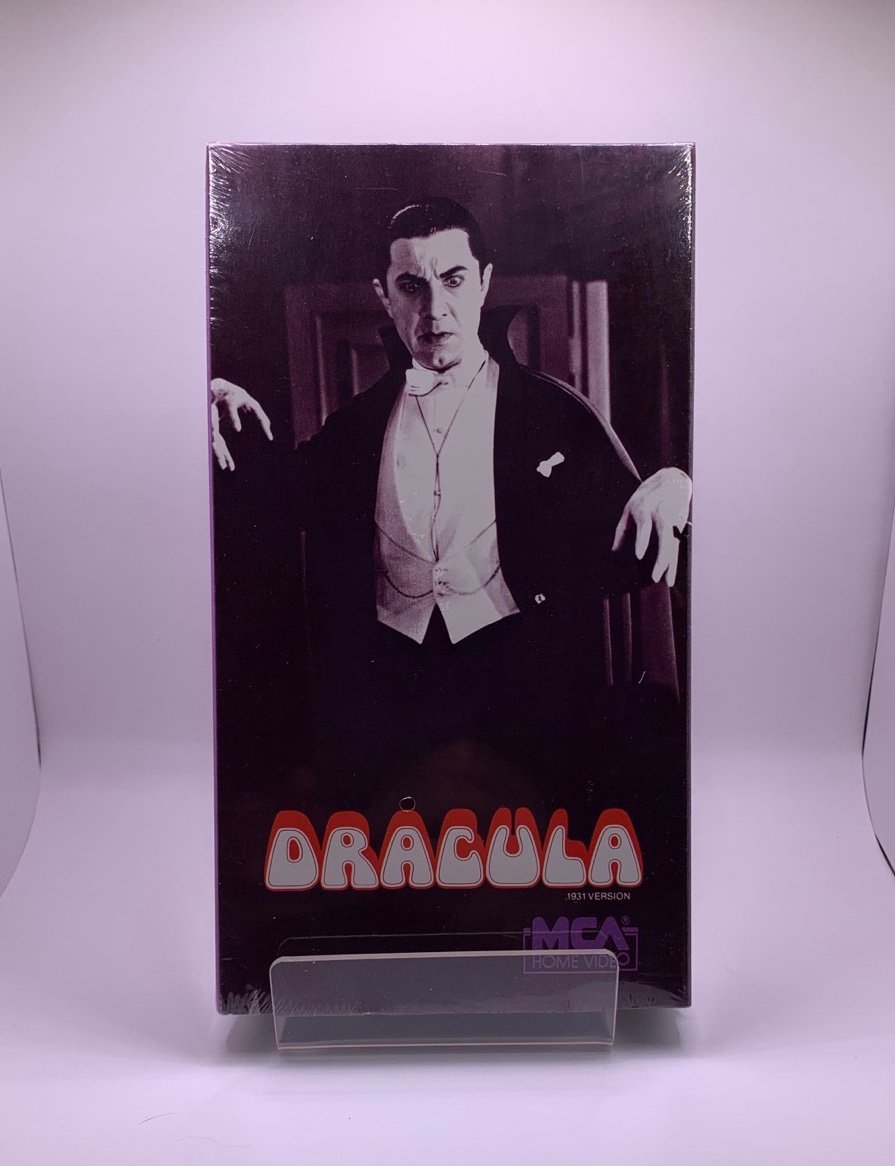 DRACULA - VHS 1985 MCA Watermarks Home Video - HORROR - Bela Lugosi MINT