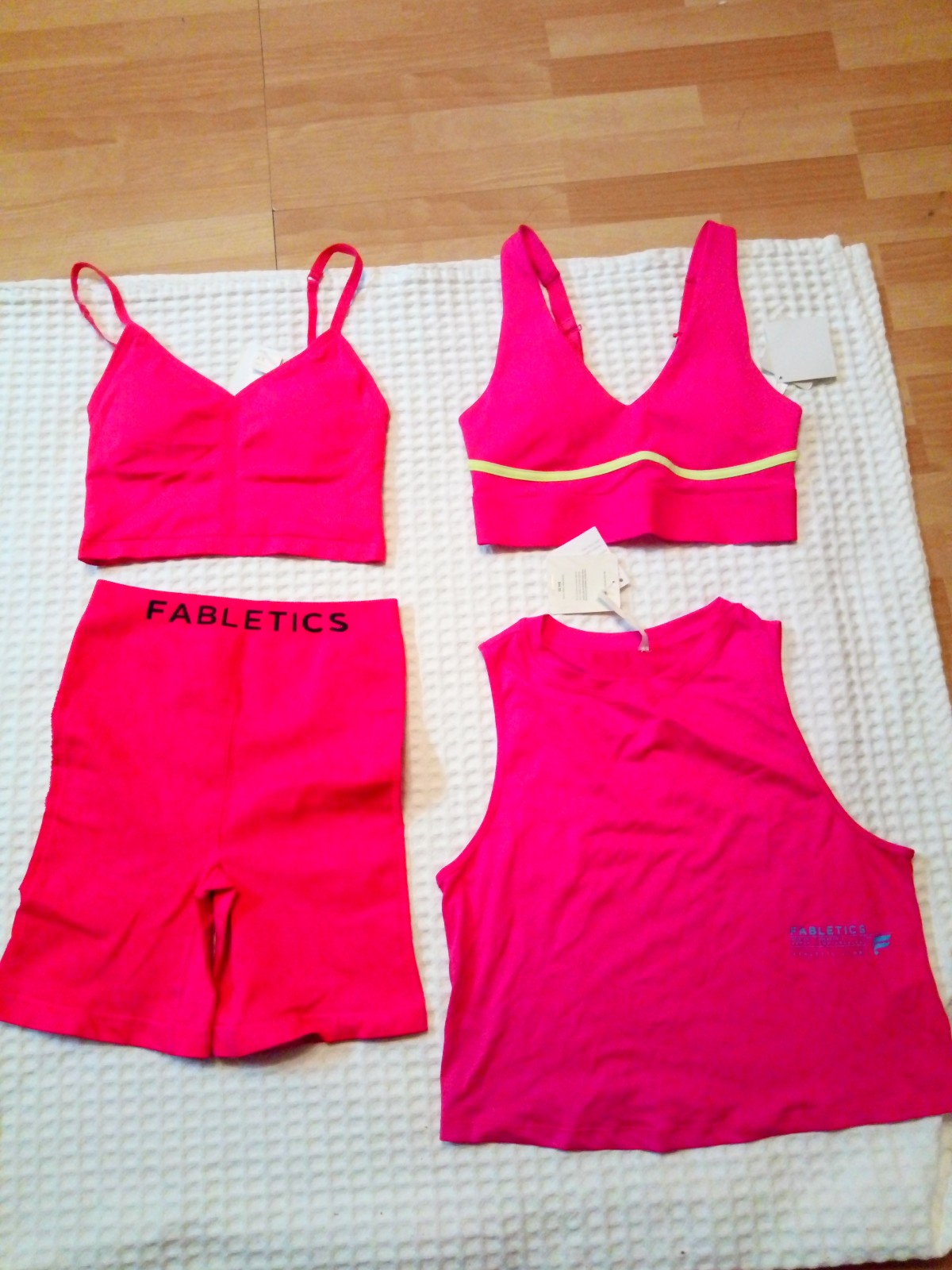 Leggings fabletics shorts set size xs