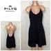 New. Pilyq black v-neck cover-up. M/L