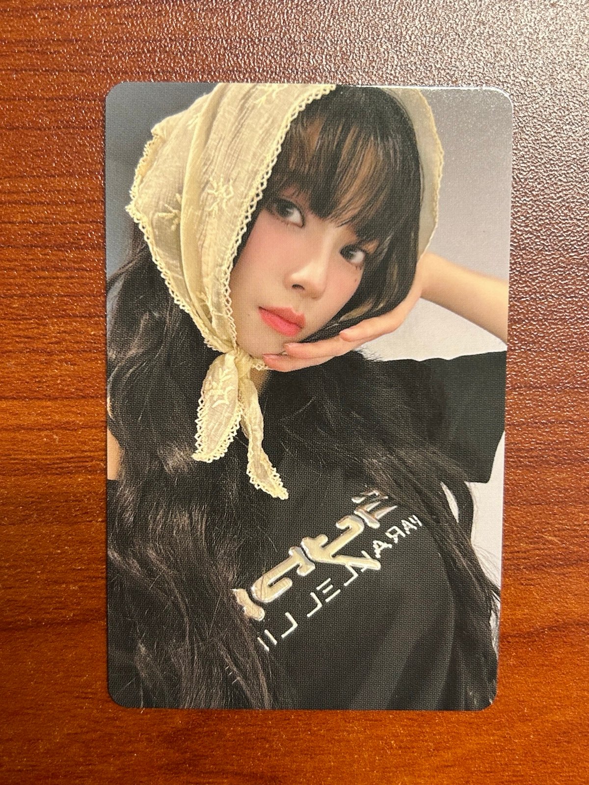 AESPA KARINA PARALLEL LINE TOKYO DOME 6000 YEN BONUS PHOTOCARD