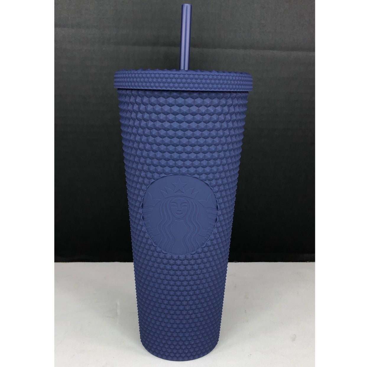 NEW Starbucks Matte Navy Blue Studded Venti Tumbler Indonesia Release 2021