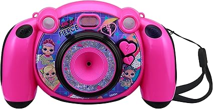 ekids LOL Surprise Kids Camera with SD Card, Digital Camera for Kids with HD V