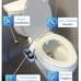 Clear Rear natural Water Bidet