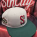 New Era Exclusive Seattle Mariners Sonics Crossover 7 3/8 Bang Fitted Hat 7 3/8