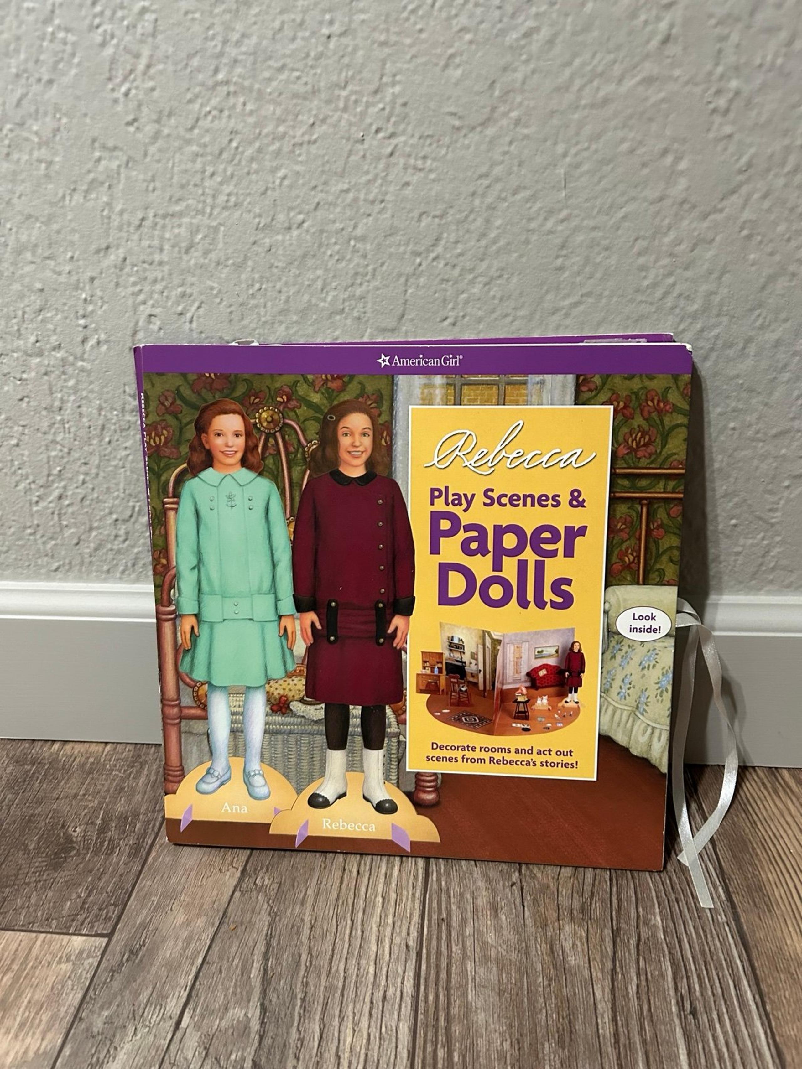 American Girl Rebecca paper dolls