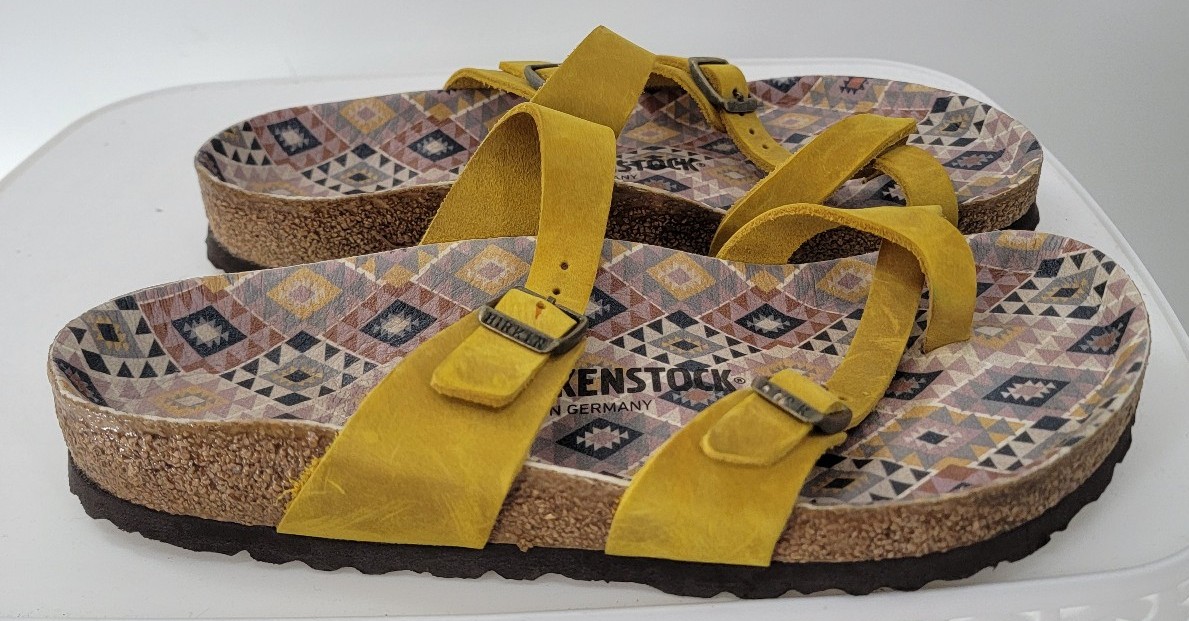 Birkenstock Women's Mayari Oiled Leather Ethno/Ochre