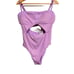 New Sanctuary Refresh Rib Splice Banded Cutout One Piece Swimsuit Anthropologie