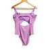 New Sanctuary Refresh Rib Splice Banded Cutout One Piece Swimsuit Anthropologie