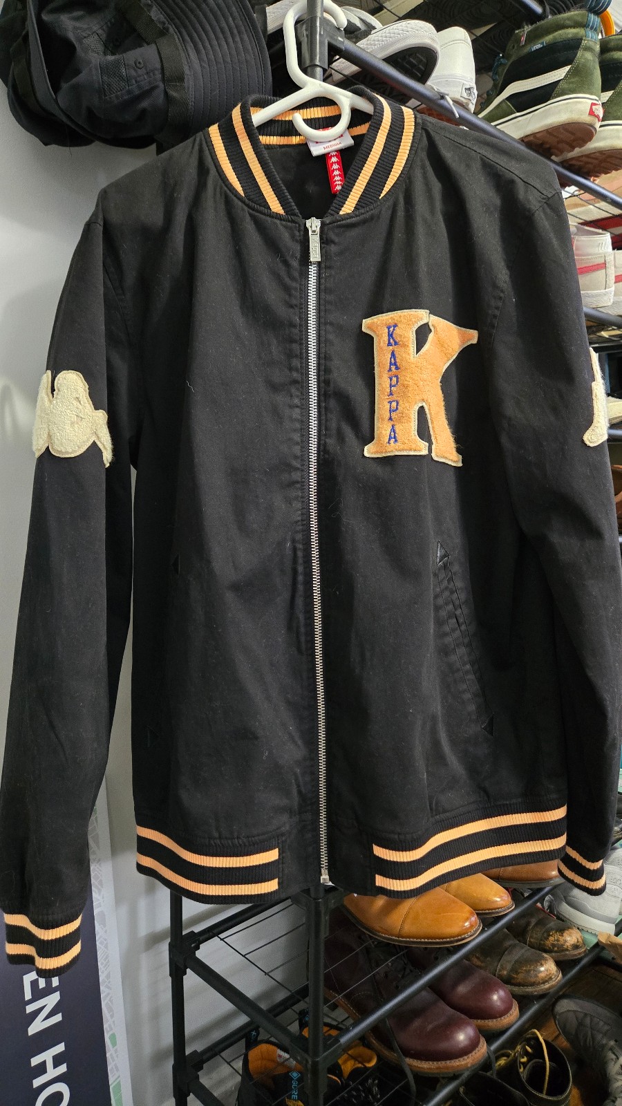 MEN'S KAPPA KLAUS VARSITY JACKET SIZE medium