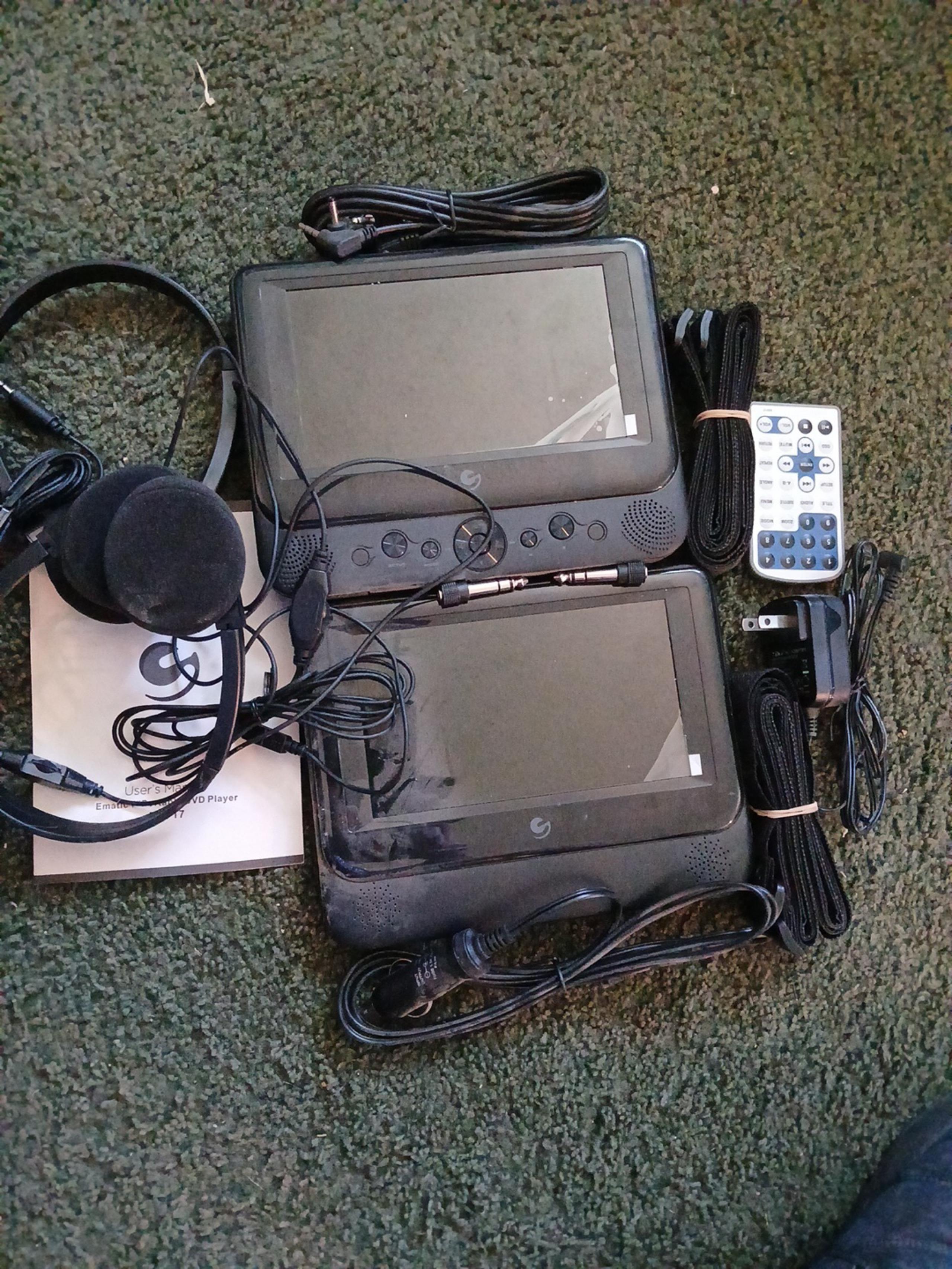 EMATIC 7" PORTABLE DVD PLAYER