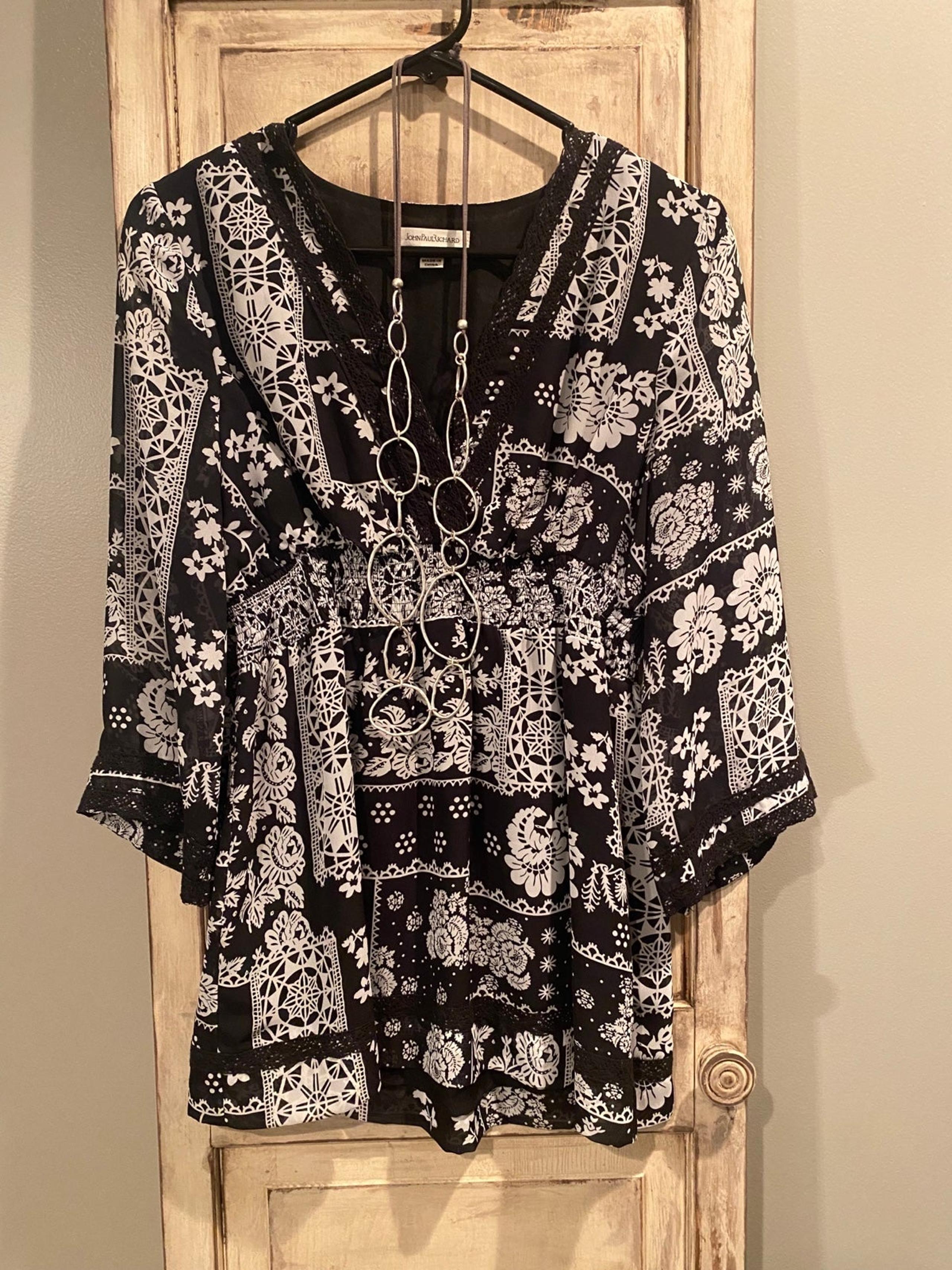 dress blouse for women ( necklace not included )