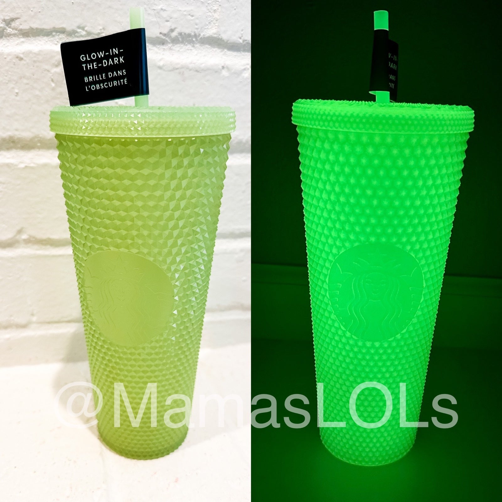 Starbucks 2022 Lemon Studded Glow In The Dark Halloween Tumbler