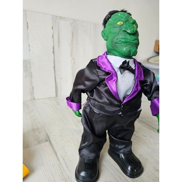 Far East Butler Frankenstein animated Ghostbusters RARE Halloween prop - detail