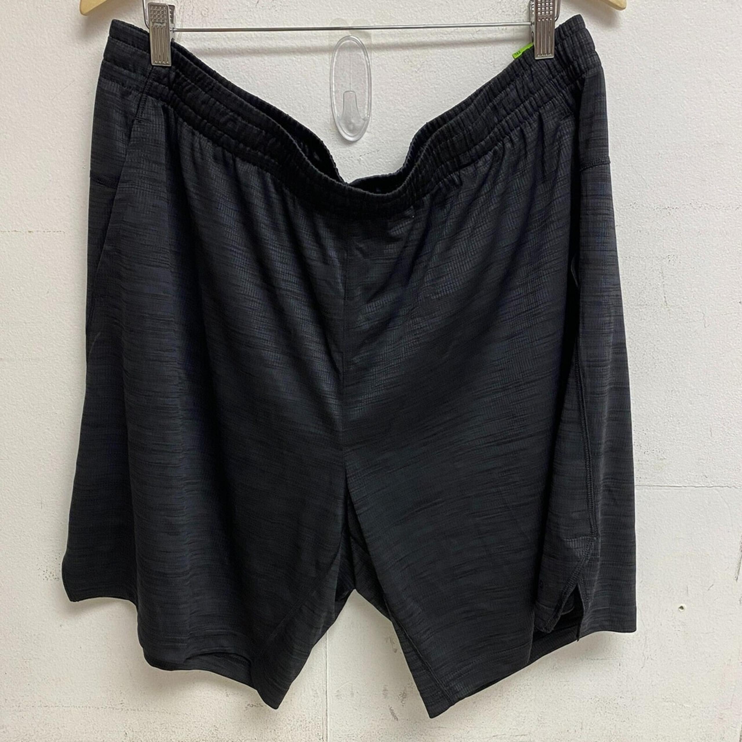 DSG Men's Novelty Textured Training Short Pure Black / Dark Gray Size M, New!
