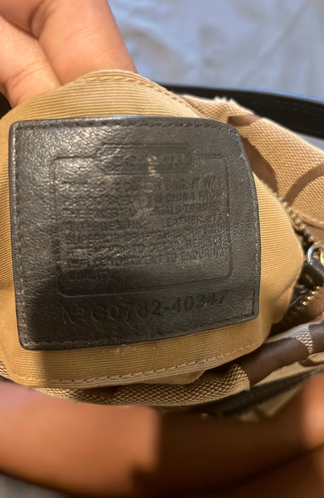 vintage coach purse