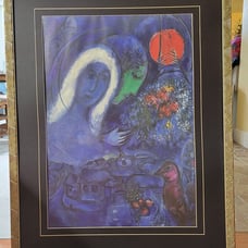 Marc Chagall Print The CHAMP DE MARS