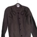 Vintage Pendleton Black Velvet detail Wool Sweater Jacket Large