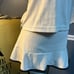 Vintage Wimbledon Tennis skirt and shirt beige w/black trim