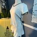Vintage Wimbledon Tennis skirt and shirt beige w/black trim