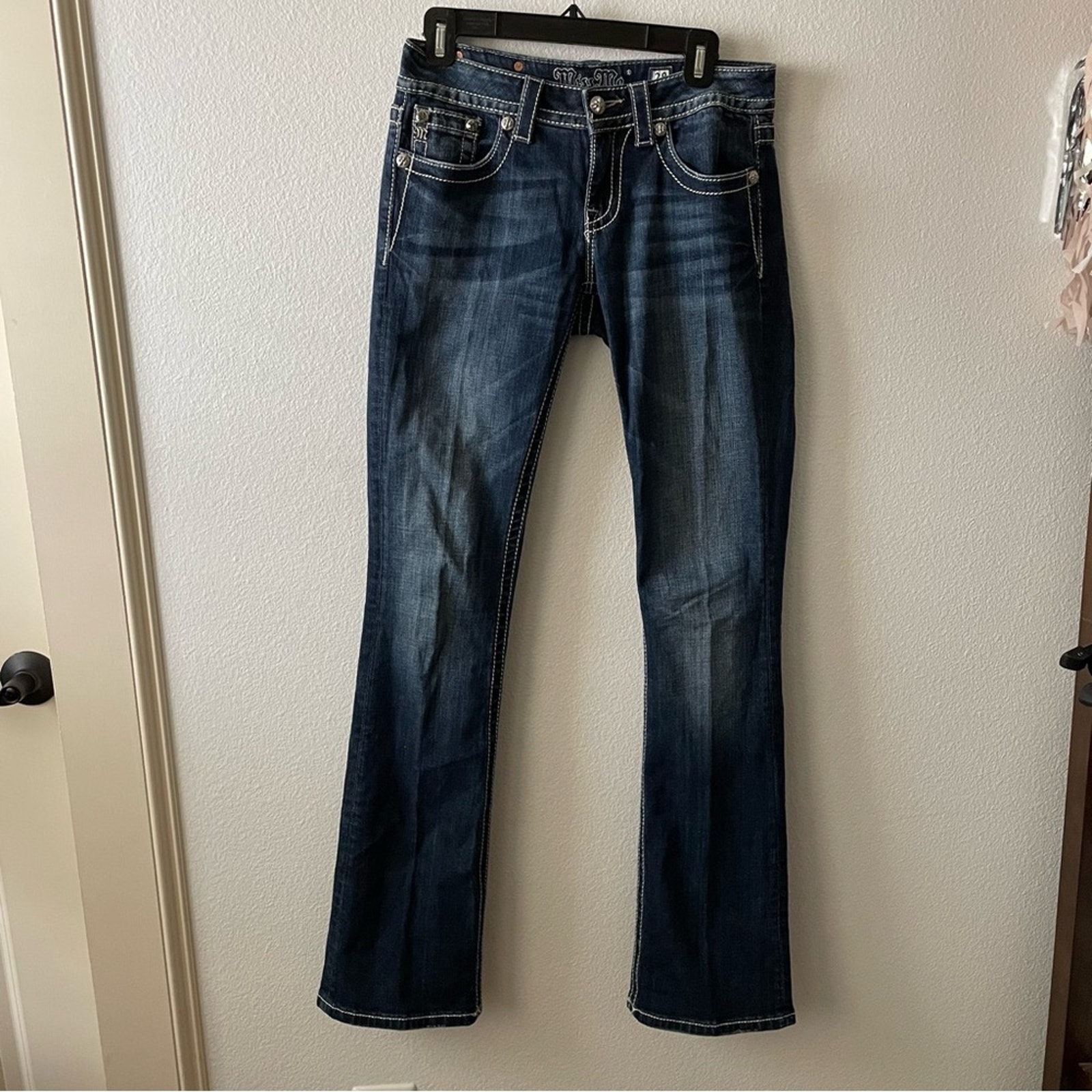 Miss Me Boot Cut Embellished Jeans