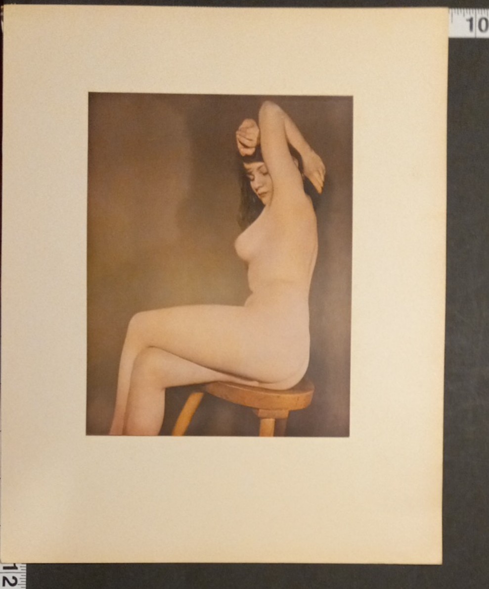 1952 Chromotype By Andre Steiner From Tiranty Edition Paris~Nude ~Woman