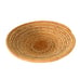 Large Woven/Wicker African Coiled Basket Bowl Mustard Yellow
