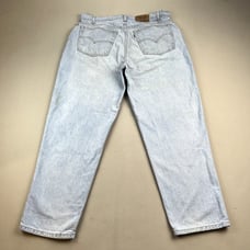 Vintage Levis 545 Jeans Mens 38x30 Blue Denim Loose Fit Straight Leg Stone Wash