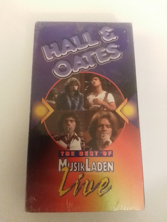 Hall & Oates The Best of Musik Laden Live 1999 VHS Video Cassette Brand New