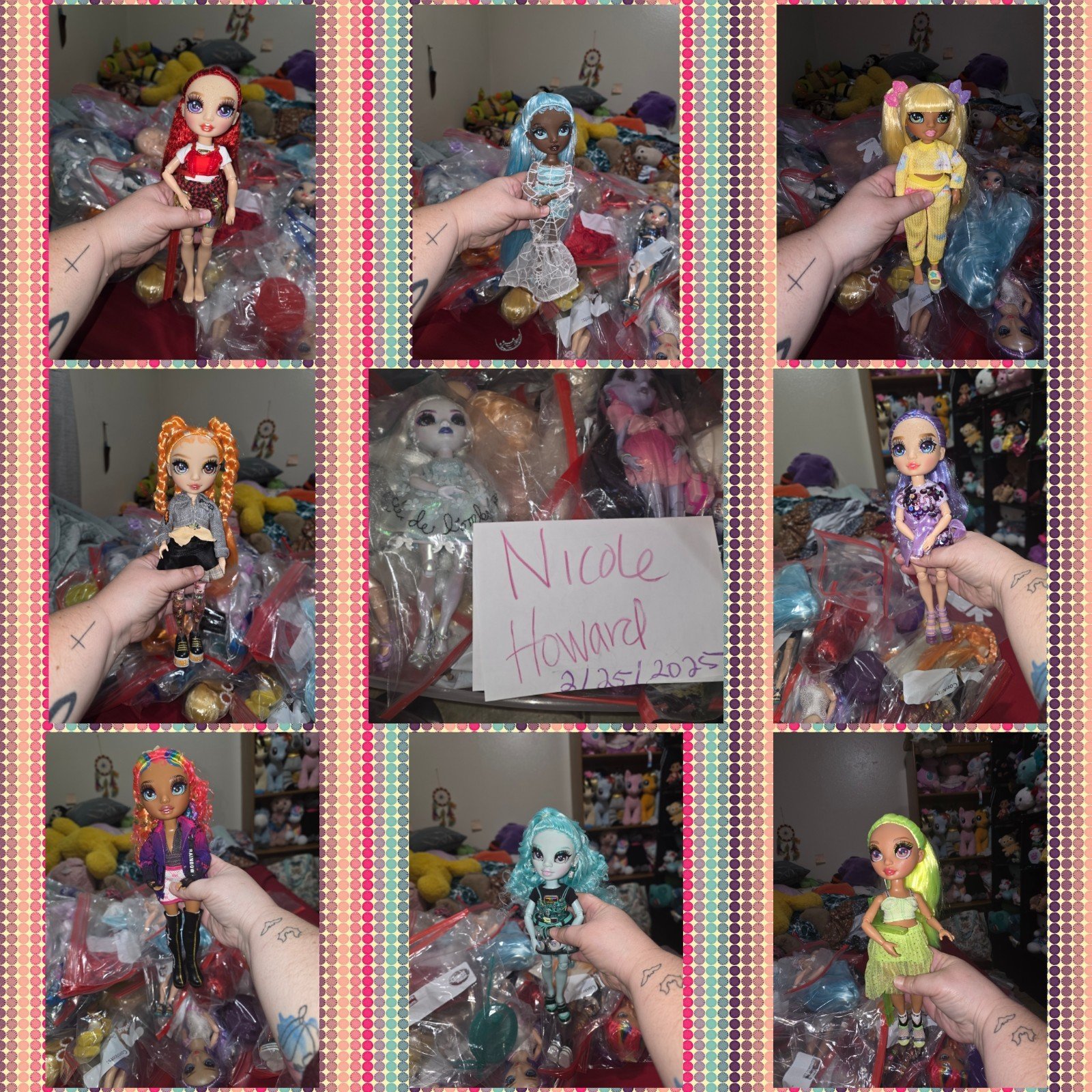 Rainbow high dolls bundle