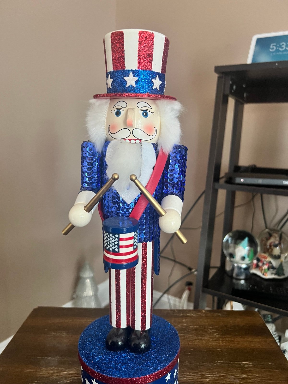 Vintage Patriotic nutcracker,