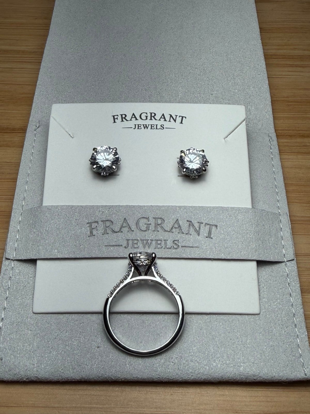 ULTRA RARE VHTF FJ “High Standards” set earrings and ring size 7