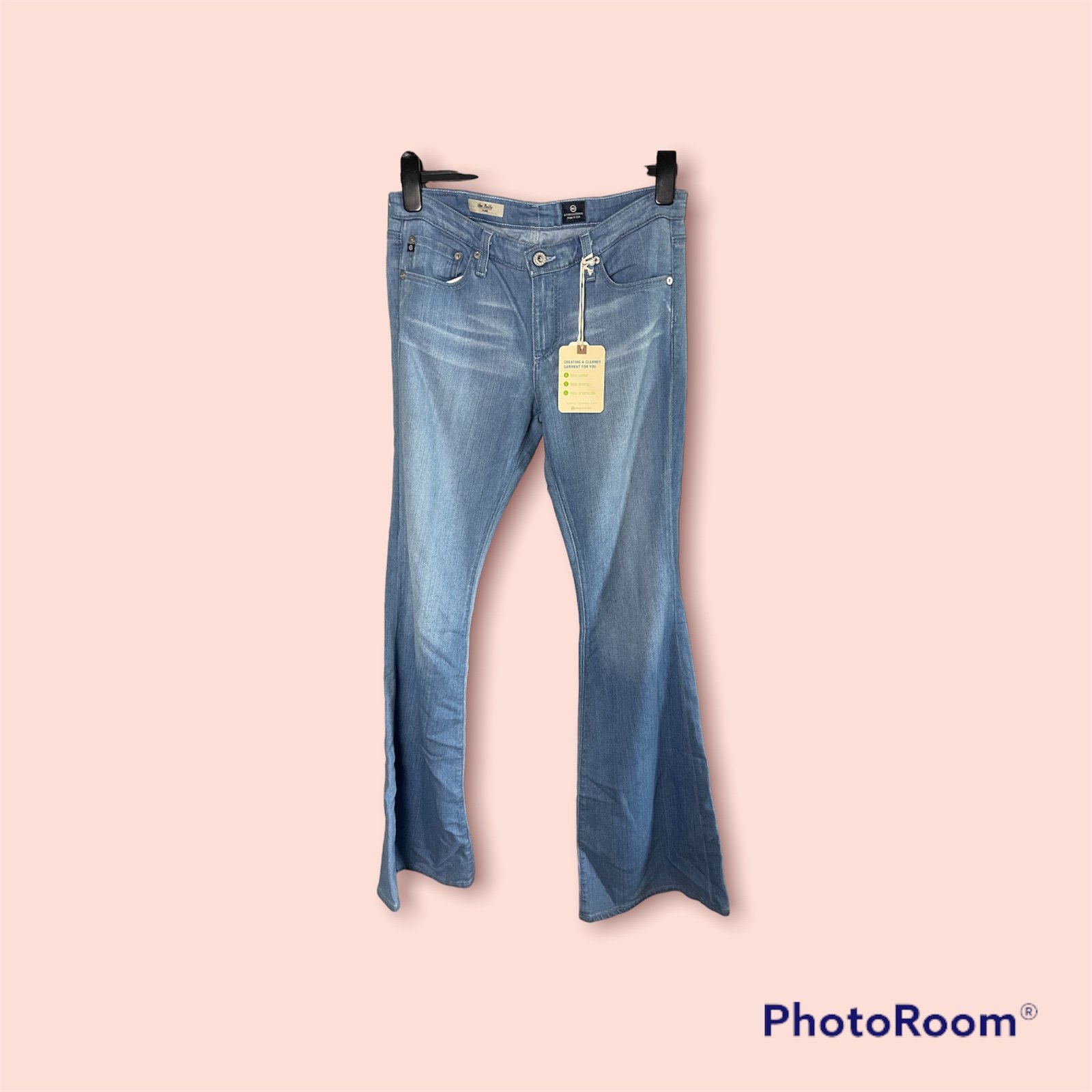 adriano goldschmied AG jeans the belle flare light wash NWT size 30