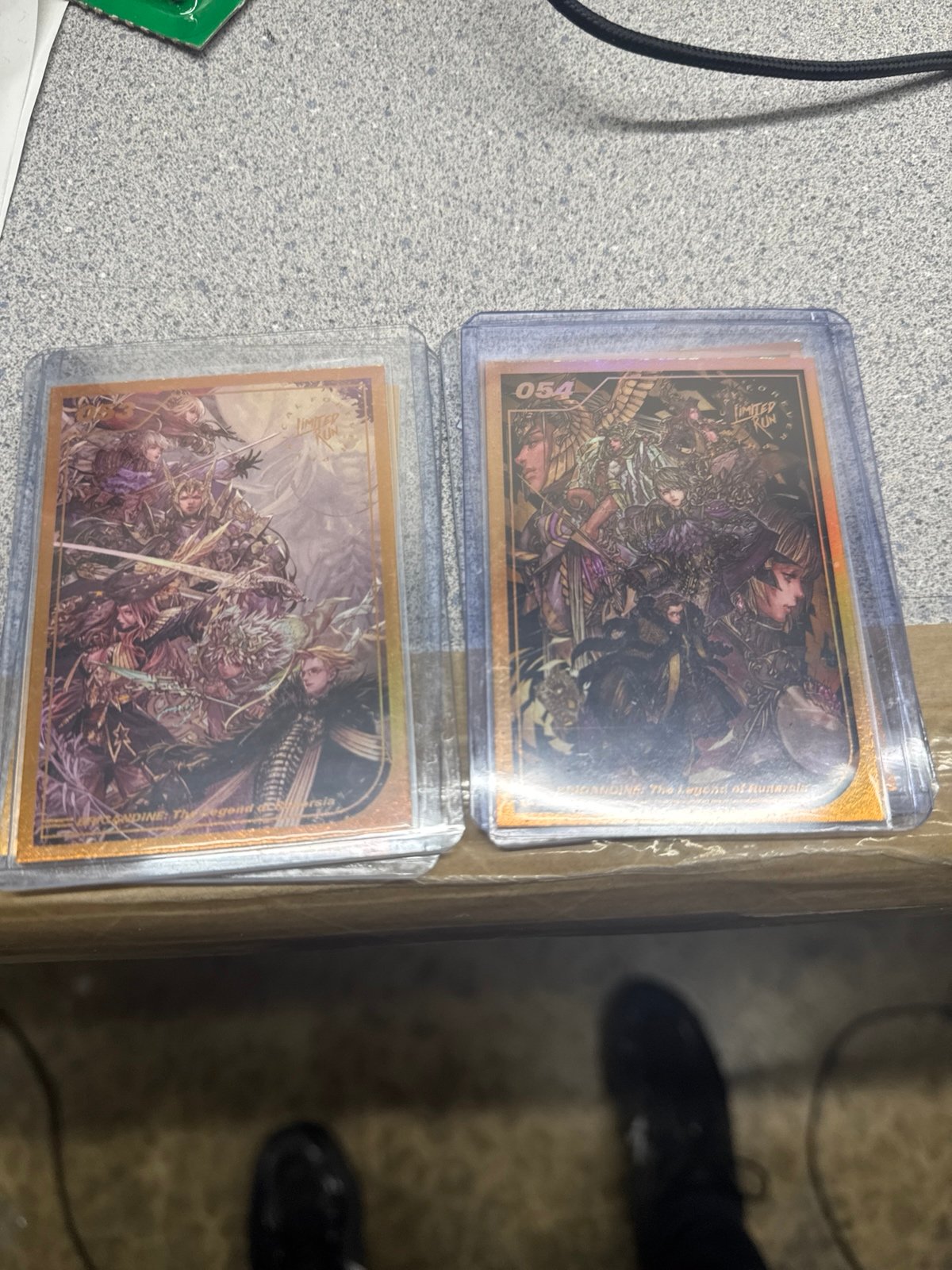 Card brigandine the legend of runersia limited run series 2 gold gold 053 054