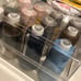 Storage spool box with 18 serger threads