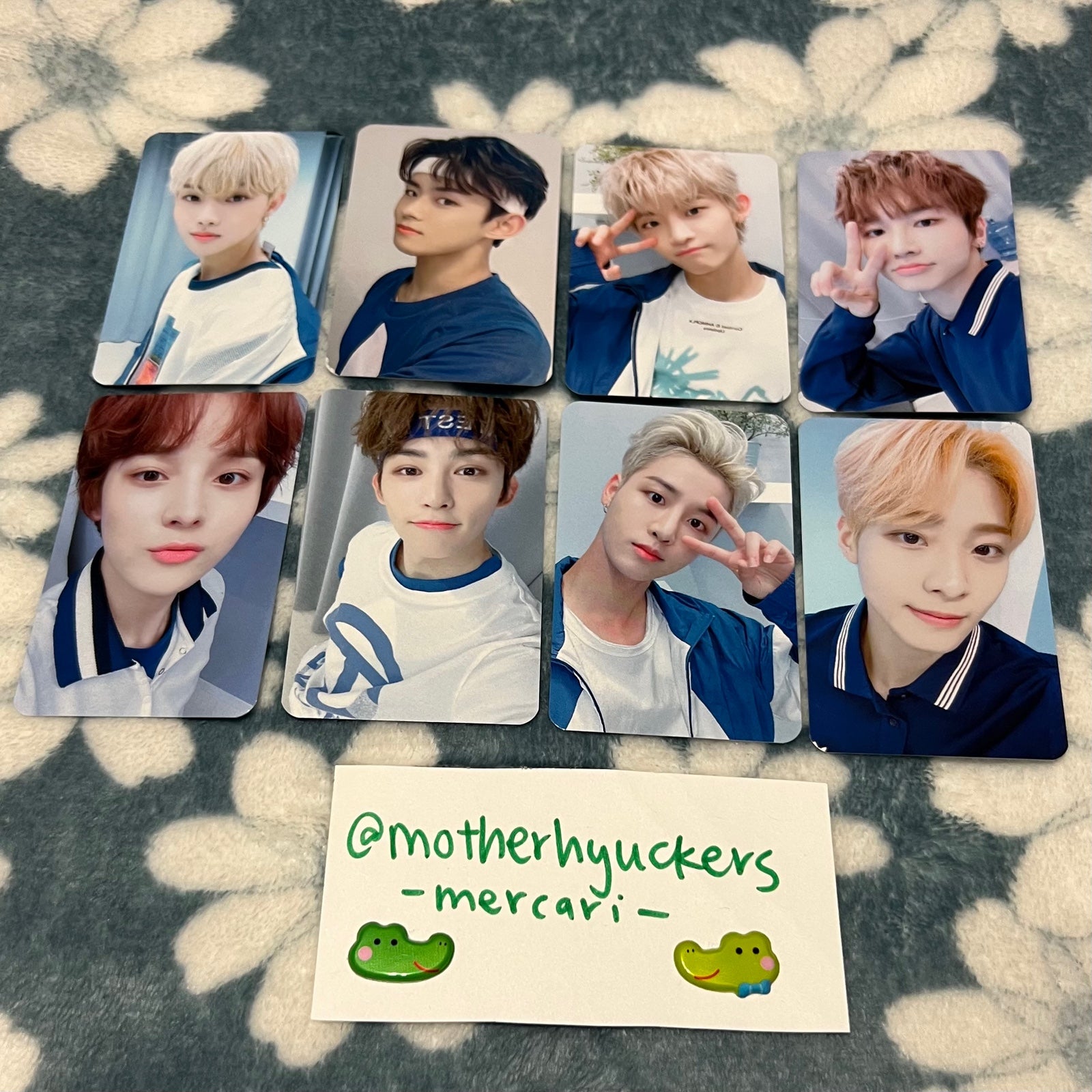 too / to1 - running toogether makestar photocard set (8 pcs only)