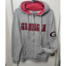 Georgia College Full Zip Hoodie Sweatshirt Gray Unisex Small UGA Athletics NWT
