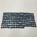 Go Stone Set, Clam, Nachi Black, 25 Size, with Wooden Box