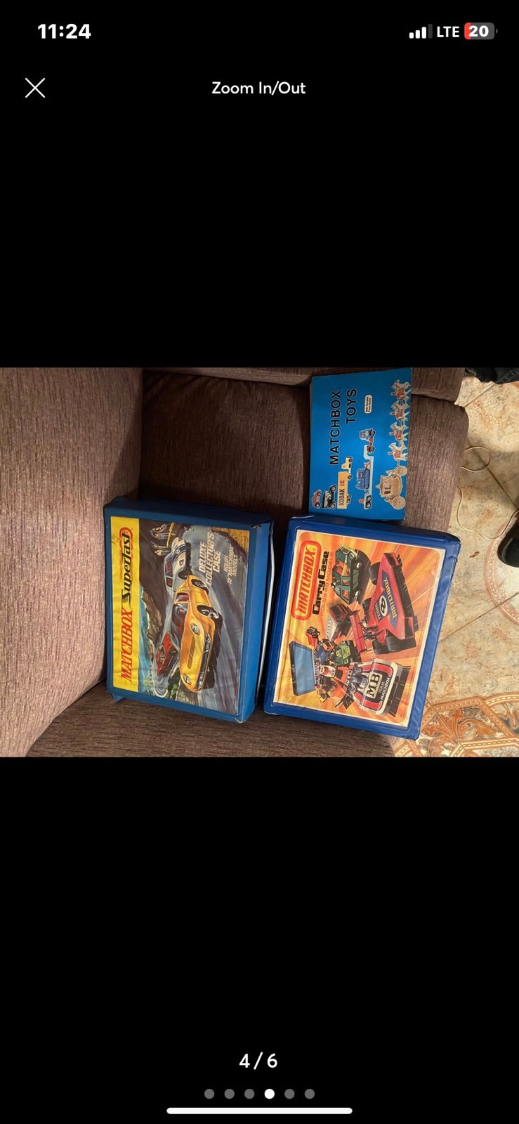 Vintage matchbox 2 car boxes and book pamphlet