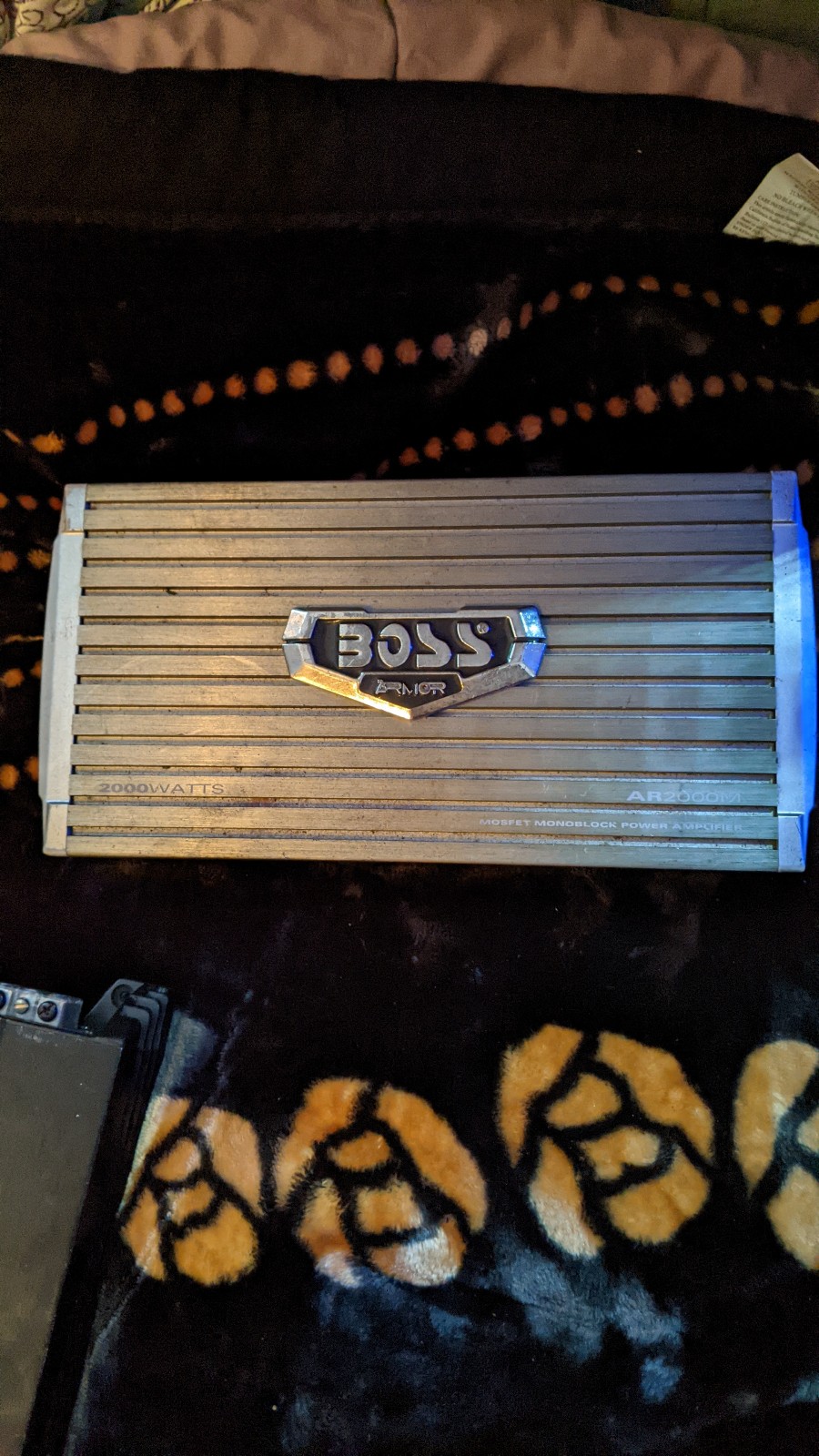 Boss audio amplifier