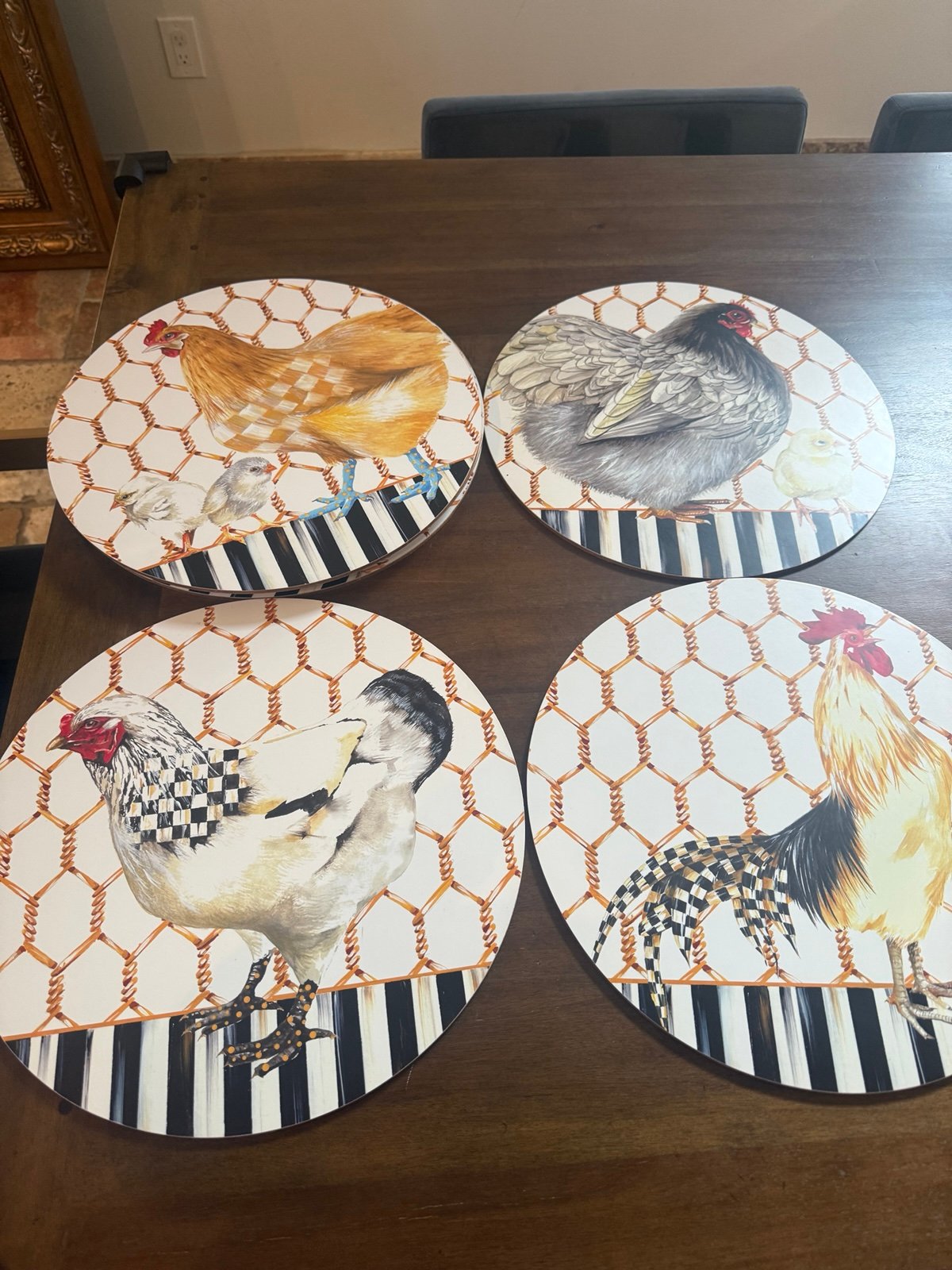 Mackenzie childs placemats