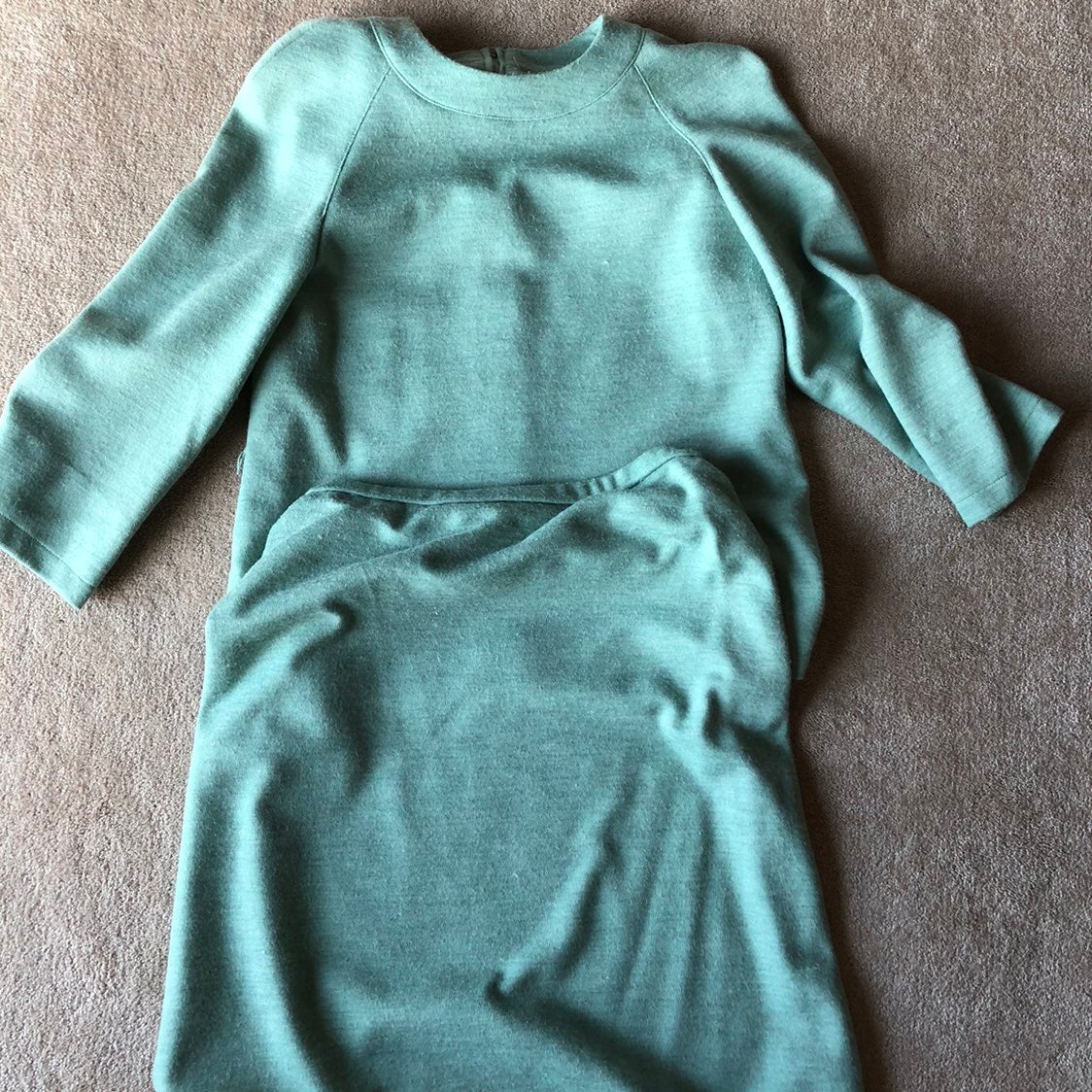 Vintage David Crystal skirt set