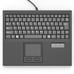 E-SDS Waterproof Industrial Keyboard with Touchpad Wired Compact Portable