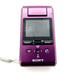 Sony Webbie HD MHS-PM1 5.0MP Camera Purple w/ Battery & Charger Tested & Works